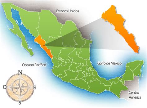 sinaloa mapa de mexico